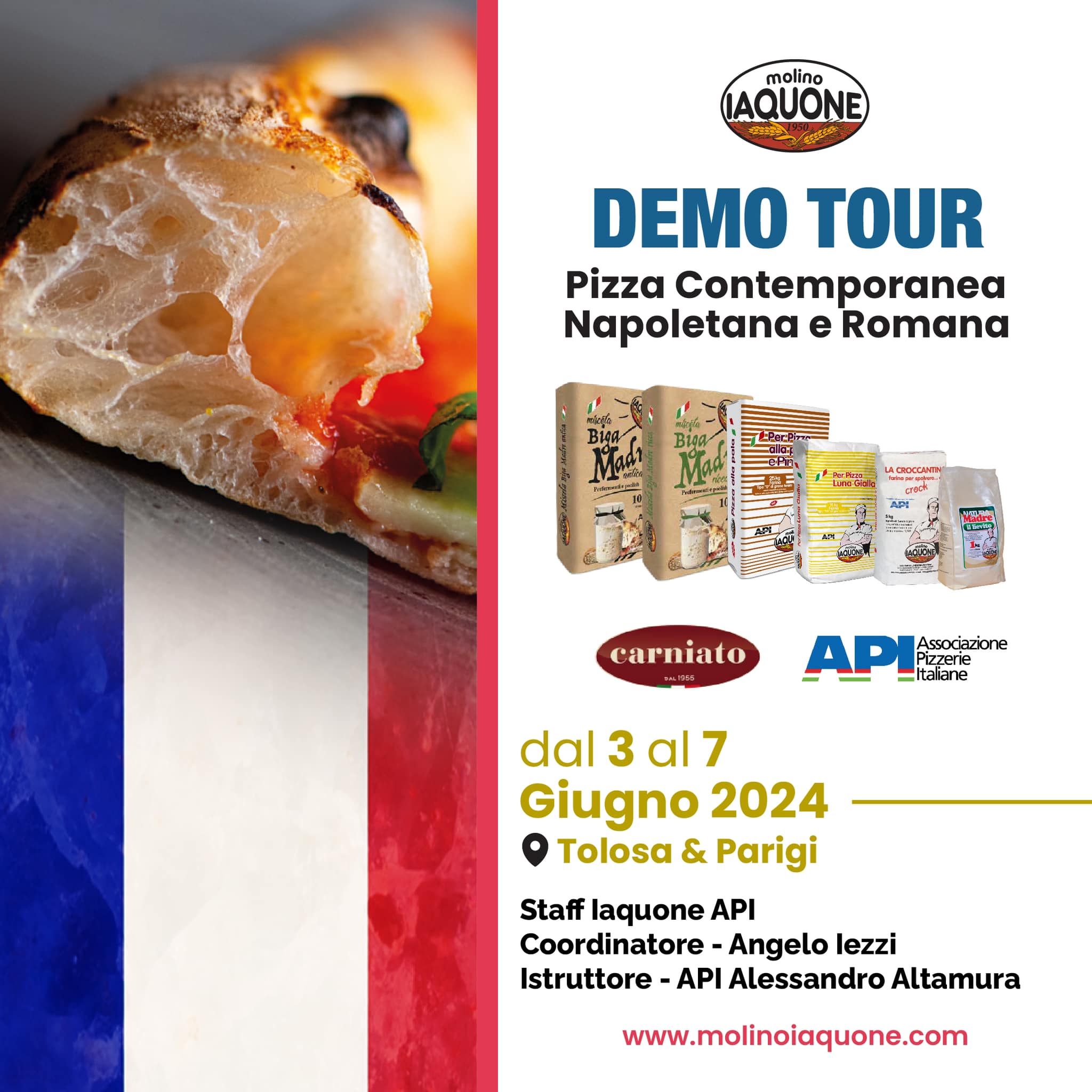 DEMO TOUR Tolosa &amp; Parigi