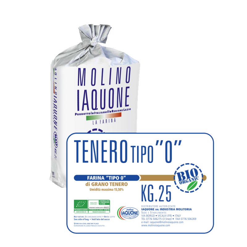 Farina di Grano Tenero tipo “0” Biologica